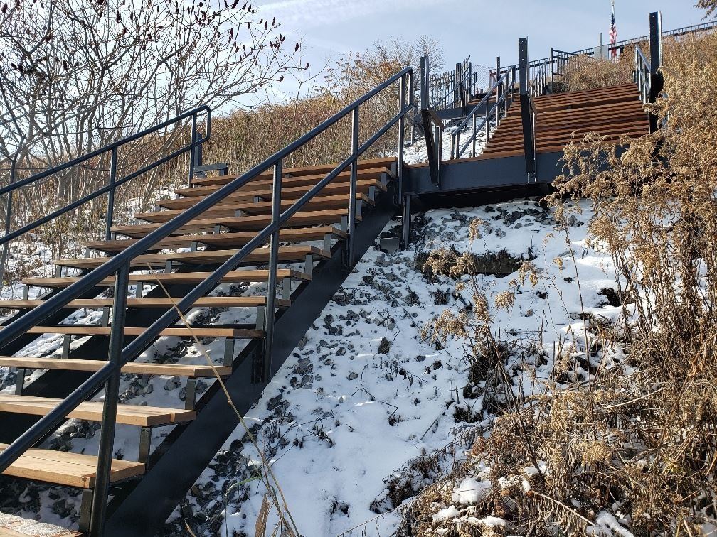 atwater park stairs reconstruction