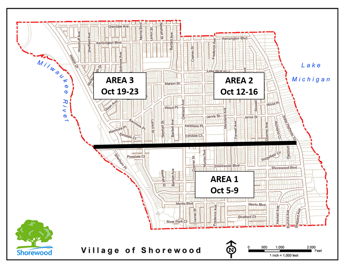 hydrant flushing 2020 map